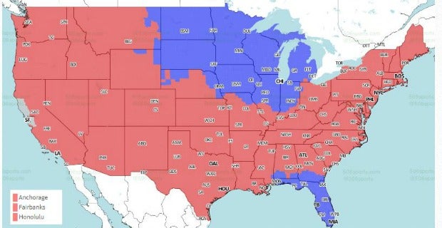 TV coverage map released for Packers vs. Dolphins