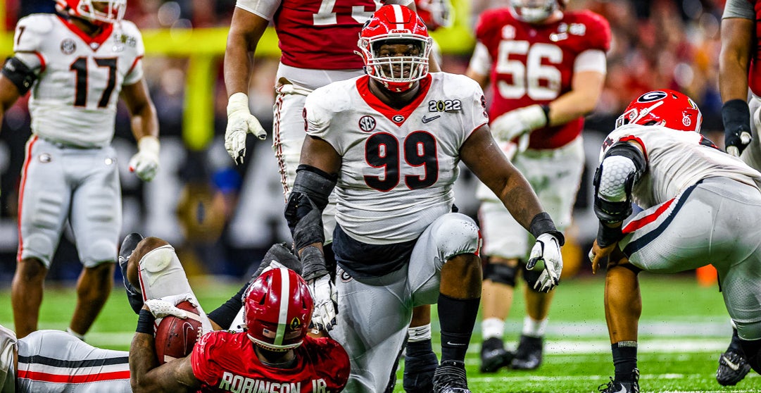 Former Georgia football LB Nakobe Dean on title ring and NFL draft