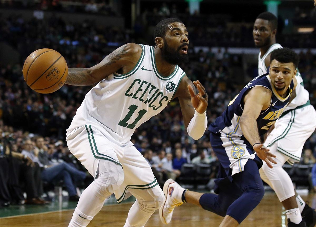 Kyrie irving standing clearance rock