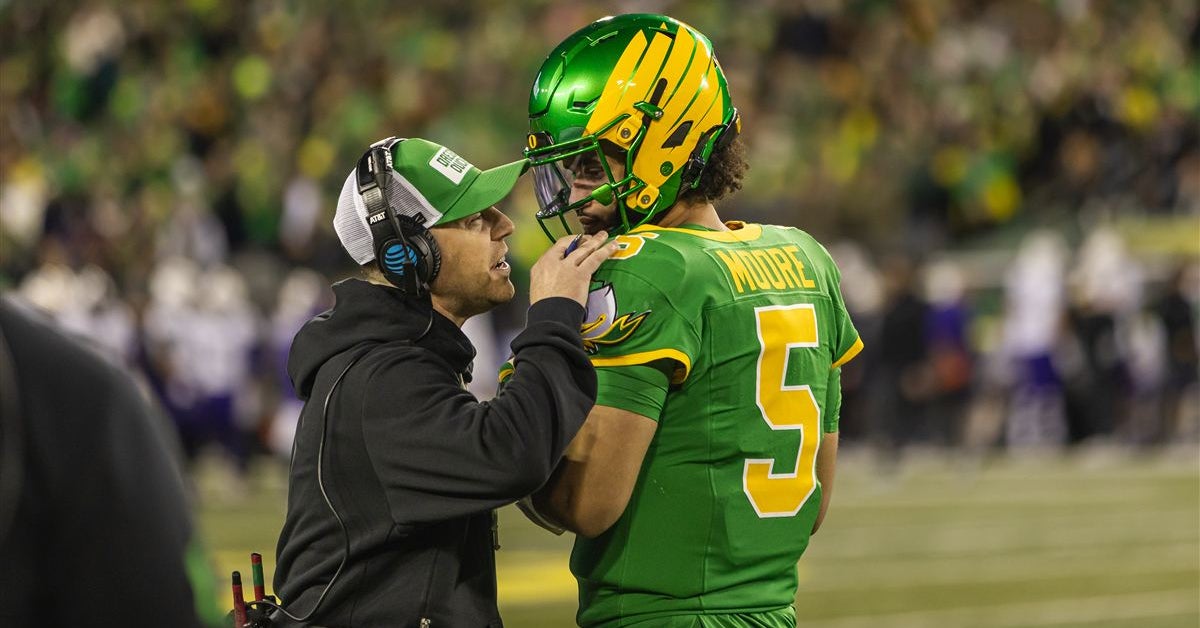 Dante Moore may have just played his way out of Autzen Stadium