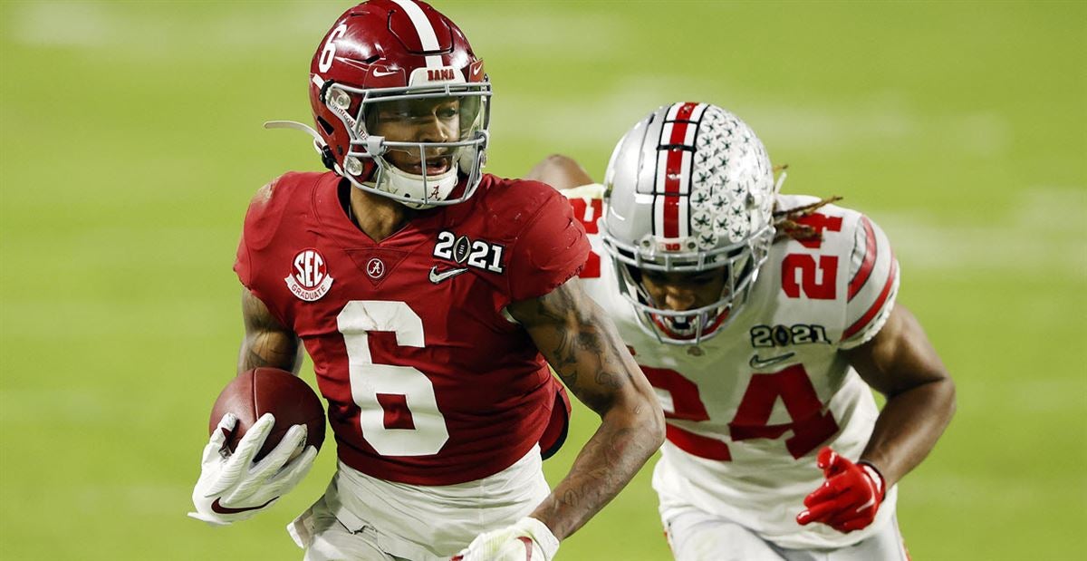 DeVonta Smith is best of Alabama football's wide receiver legacy - Sports  Illustrated