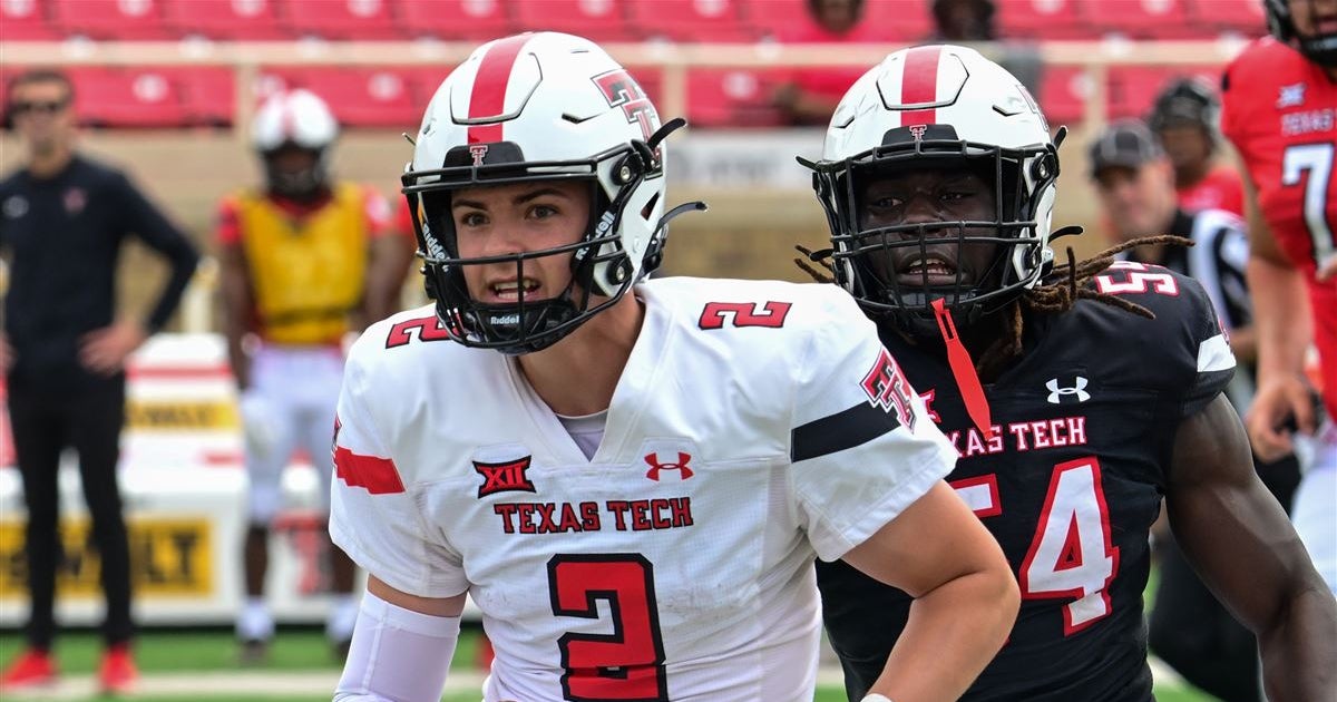 Podcast Behren Morton impresses during Texas Tech spring game