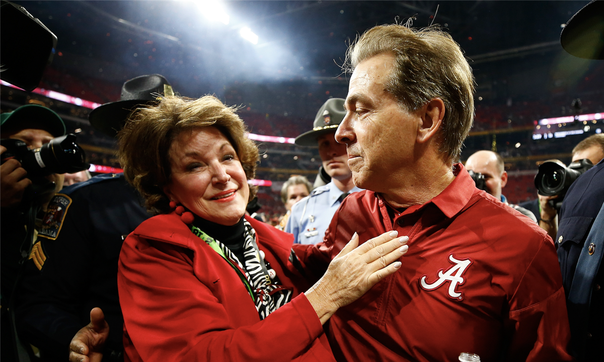 Nick Sabans Wife Shares Alabama Coachs Emotional State After Rose Bowl Loss To Michigan 