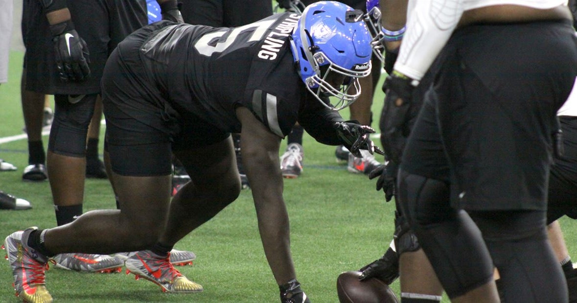 Kenyon Green, Marcus Stripling in action at The Opening