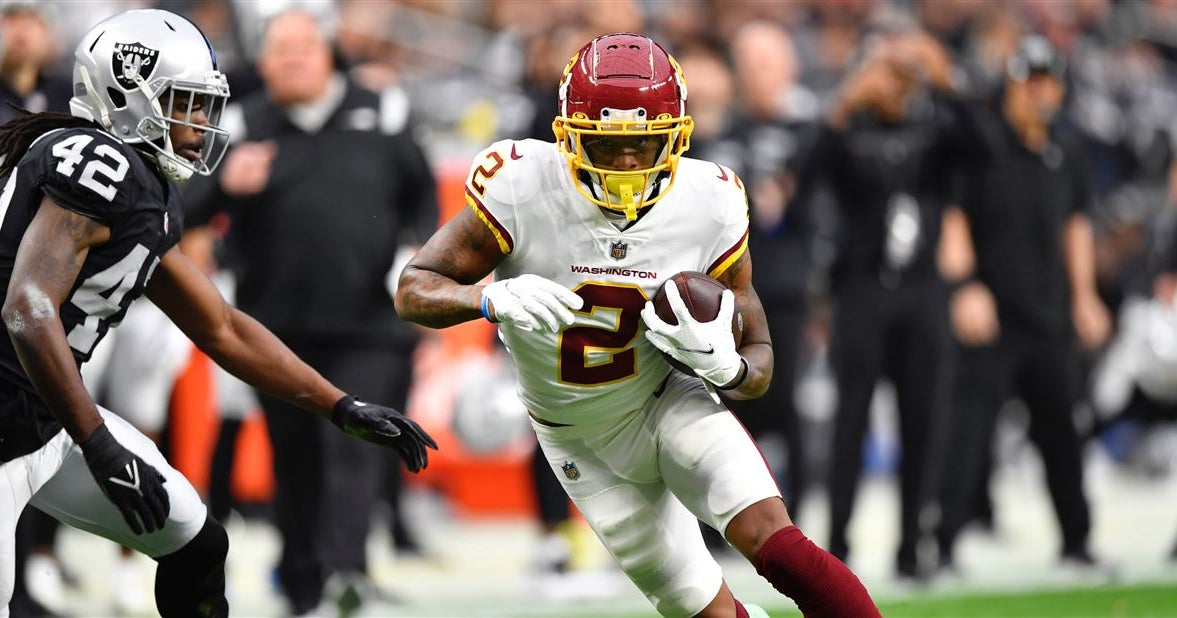 Washington Commanders WR Dyami Brown was emotional when QB Sam Howell got drafted Washington Commanders WR Dyami Brown was emotional when QB Sam Howell got drafted