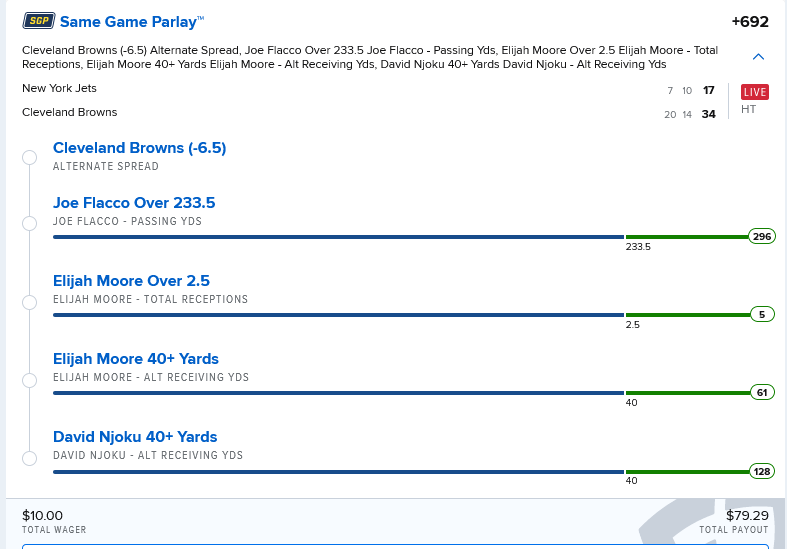 Official Watercooler BrownsJets Game Thread