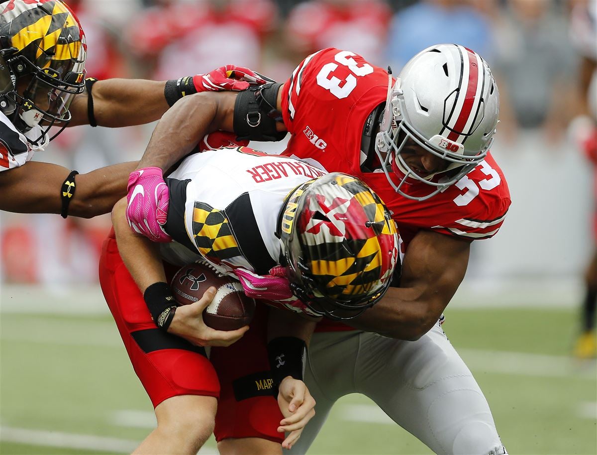 Video: Ohio State Buckeyes J.T. Barrett, Nick Bosa, and Binjimen Victor