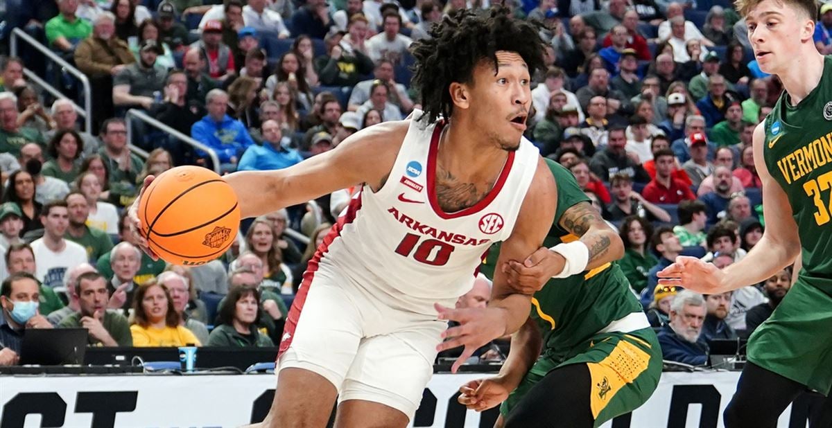 Report: Arkansas Razorbacks Jaylin Williams invited to 2022 NBA Draft  Combine