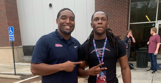Ole Miss offers Holly Springs running back Tray Kinkle on visit