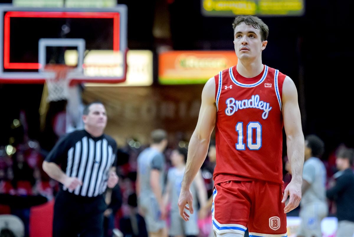 Indiana basketball transfer portal: Bradley's Connor Hickman has ...