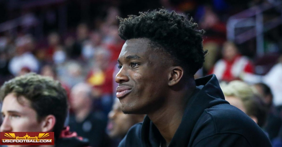 USC freshman forward Vince Iwuchukwu makes debut six months after cardiac incident