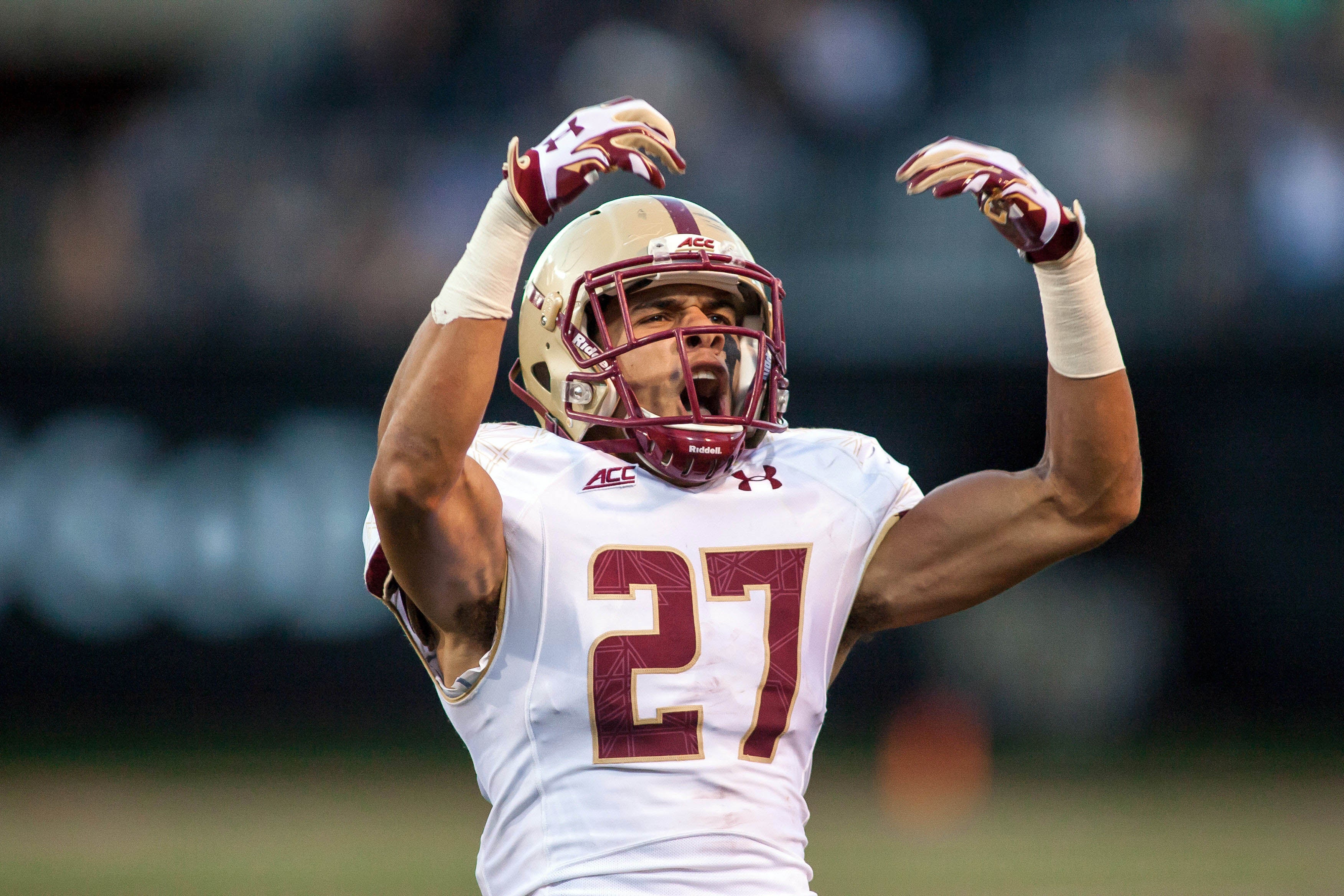 Matt Milano (Boston College LB) vs VA Tech (2015) 