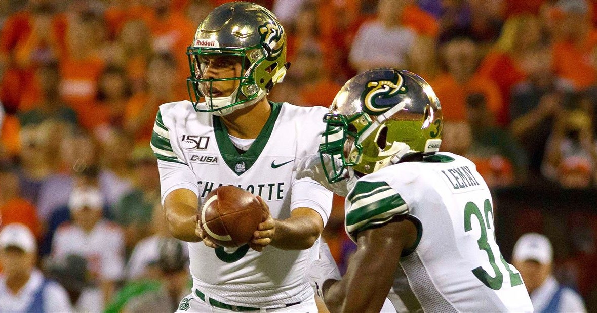 Charlotte Starting Quarterback Out vs. UNC, Backup Steps In