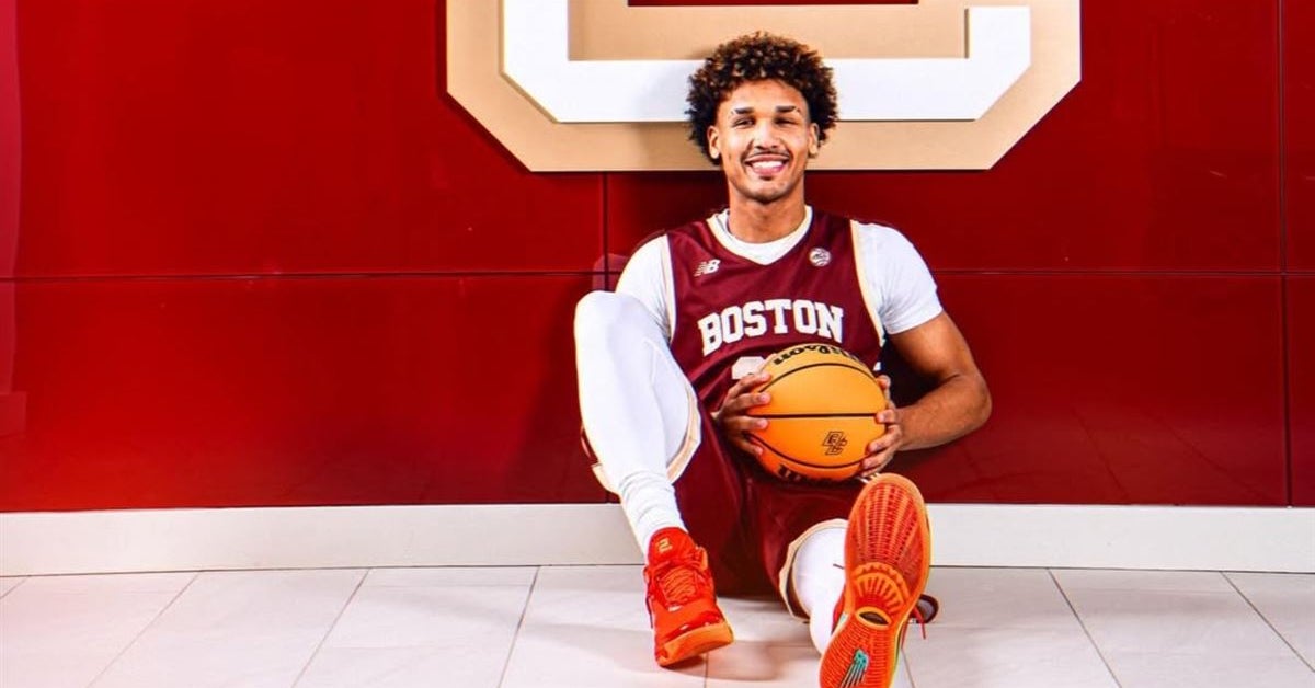 '26 G/F Caleb Sanders breaks down official visit to Boston College