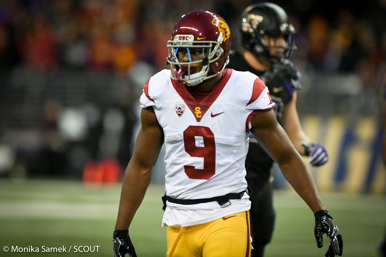 JuJu Smith-Schuster 9 Long Beach Polytechnic High School Jackrabbits White  Football Jersey — BORIZ