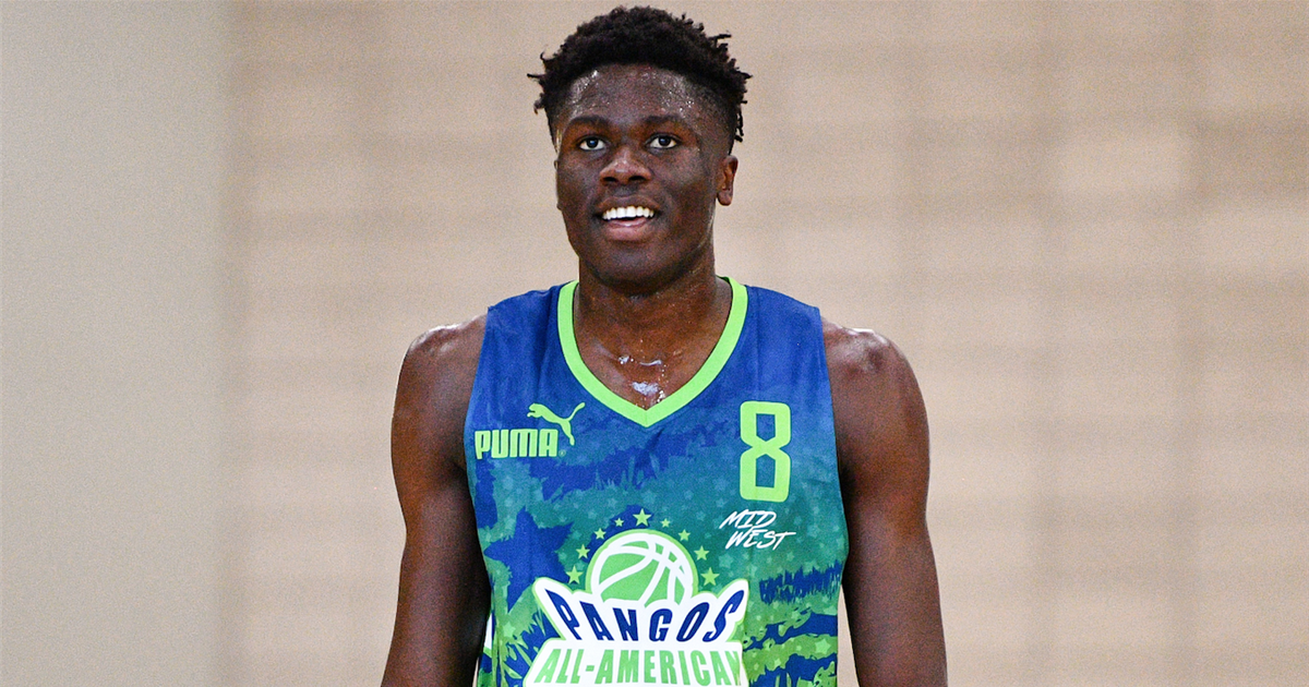 Top 5 junior Flory Bidunga is focused on the present Top 5 junior Flory Bidunga is focused on the present