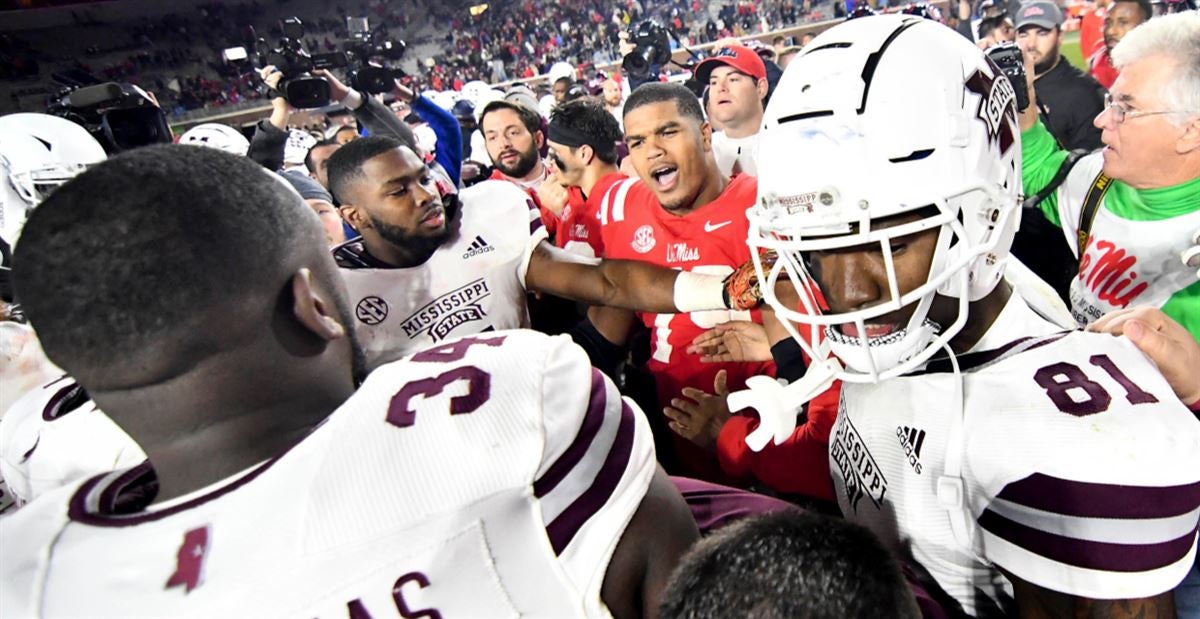 Mississippi State's Johnathan Abram steps up for dejected Bulldogs