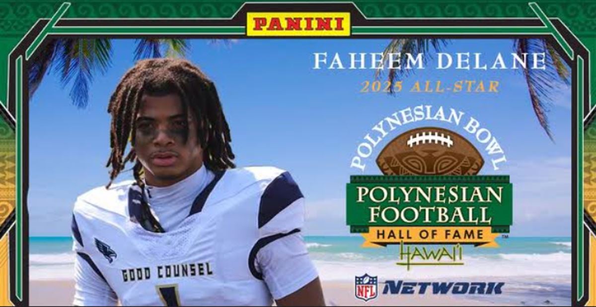 Faheem Delane, the No. 1 safety in '25, added to Polynesian Bowl roster