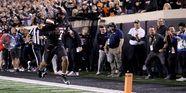 Men's Nike Black Oklahoma State Cowboys 2022 Coach Performance