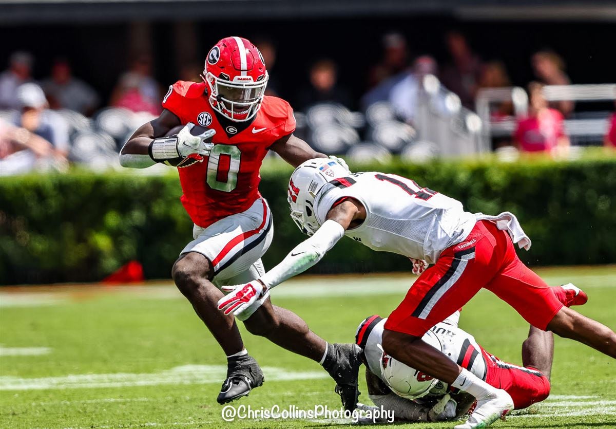 No. 1 Georgia loses running back Branson Robinson to season-ending injury