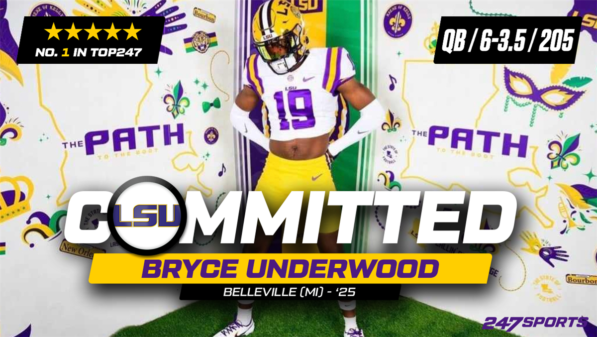 Nation's No. 1 Recruit In Five-star QB Bryce Underwood Commits To LSU