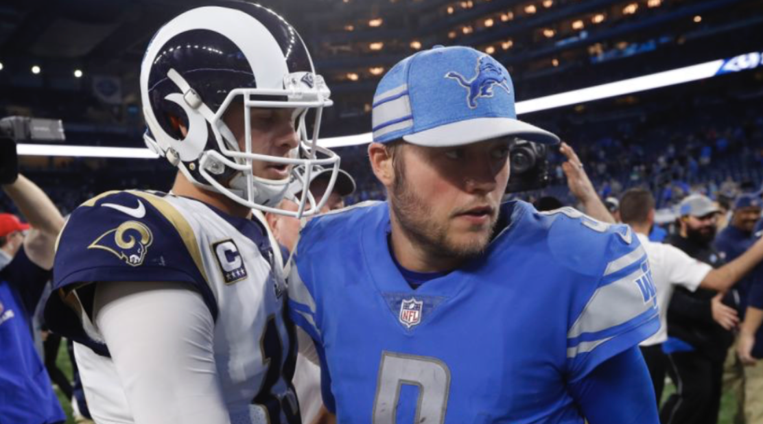 What Matthew Stafford told Jared Goff after Detroit Lions trade