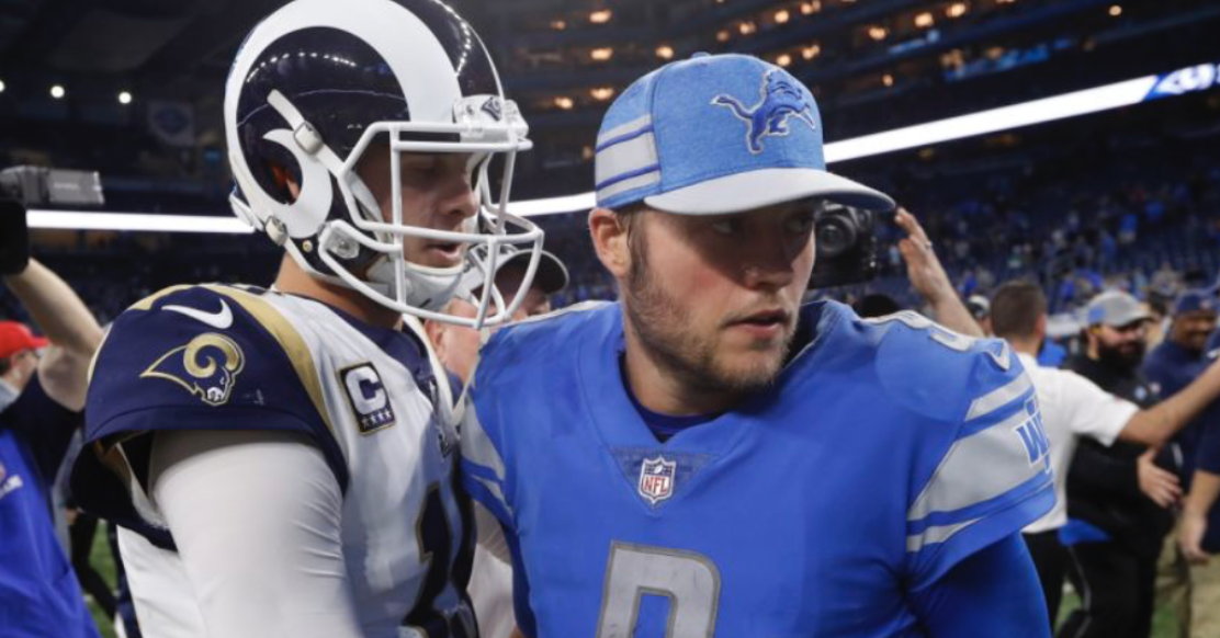 What Matthew Stafford told Jared Goff after Detroit Lions trade