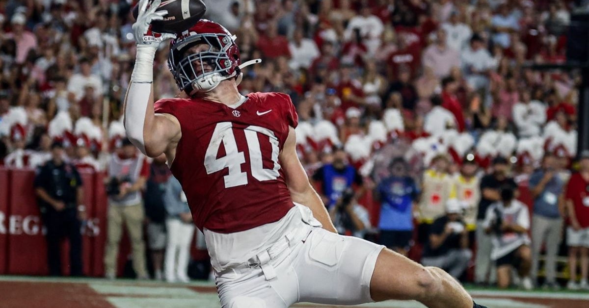 'Getting very consistent': Alabama tight ends takes big step in pass-catching game in win over South Carolina