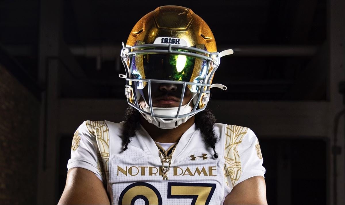 Elite Linebacker Kyngstonn Viliamu-Asa In-Depth On Notre Dame Official ...