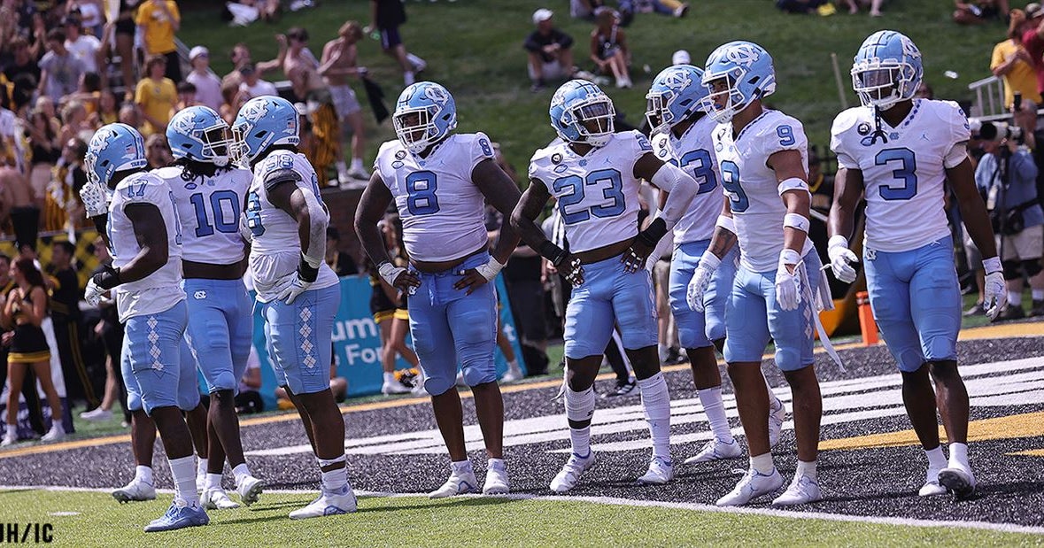 UNC Snap Counts vs. App State