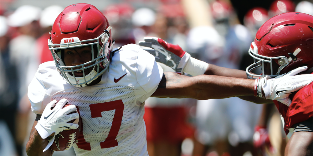 Speedy Alabama WR Jaylen Waddle wants to be even faster in