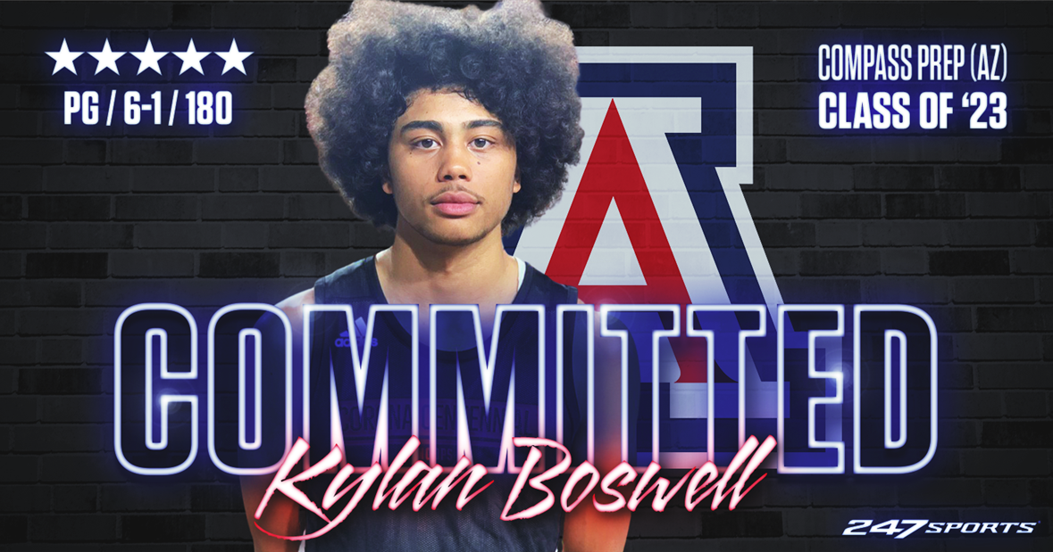 Fivestar guard Kylan Boswell picks Arizona