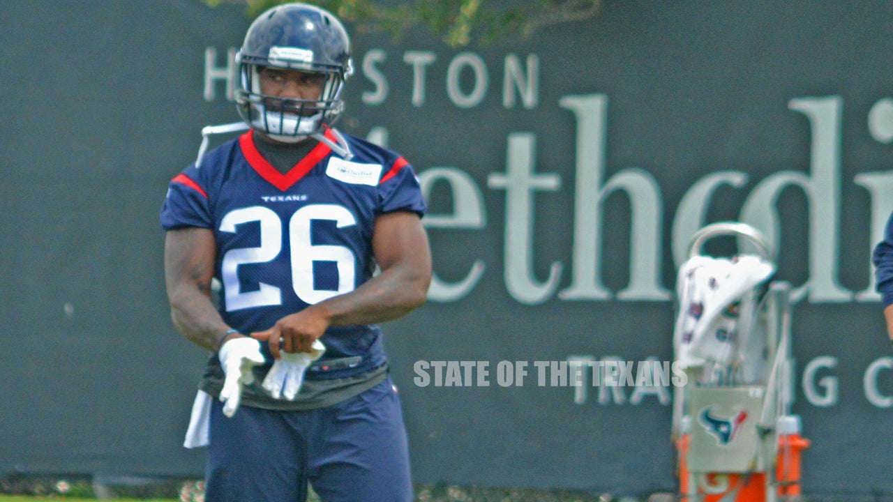 Houston Texans running back Lamar Miller during an NFL football