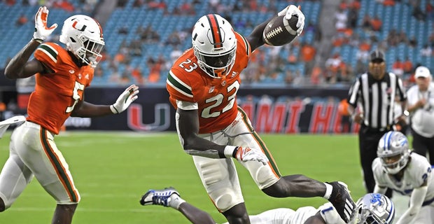 Ranking the top 50 Miami Hurricanes after the bye week