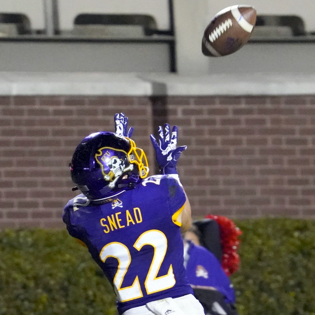 Avery Jones giving ECU rare continuity at center position