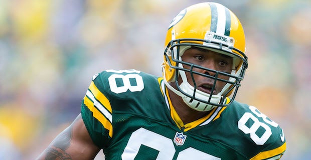 Green Bay Packers tight end Jermichael Finley