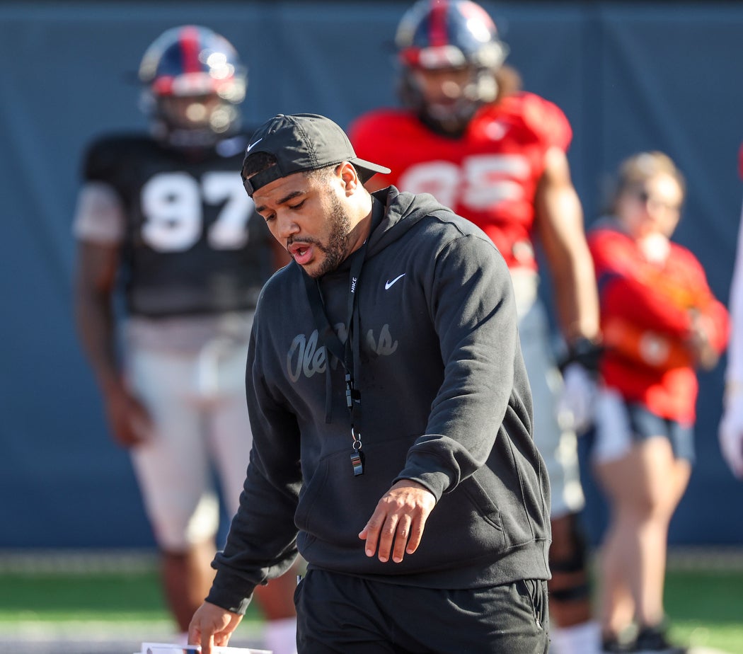 Ole Miss D-line Coach Randall Joyner Brings Energy And New Nickname To ...