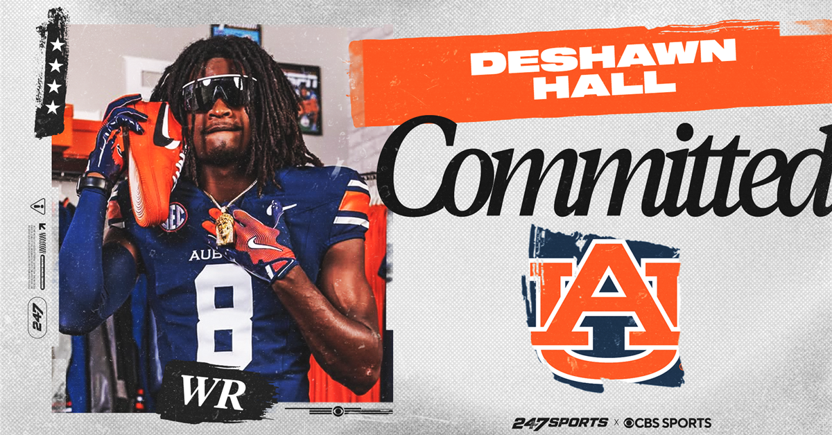 Auburn gets commitment from Top247 WR Deshawn Hall