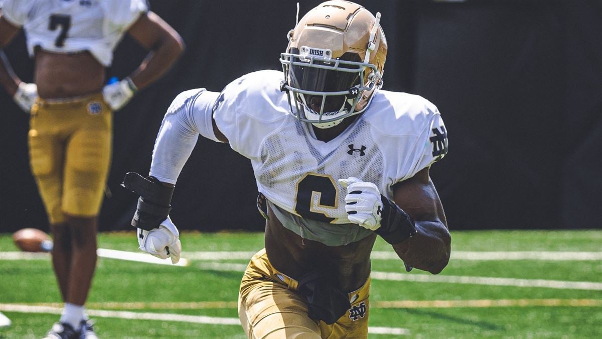 Jeremiah Owusu-Koramoah jumps at his upcoming opportunity at Notre Dame