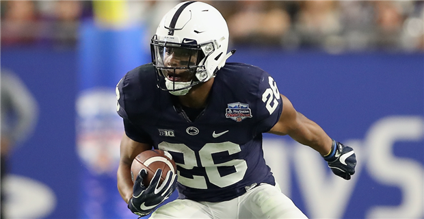 WATCH: Saquon Barkley beasts bench press at NFL Combine