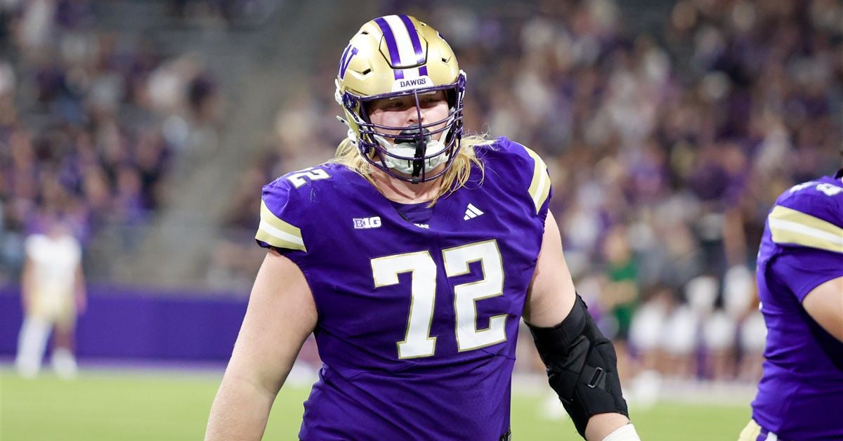 John Mills Talks Consistency, Being A Leader On The Husky Offensive Line