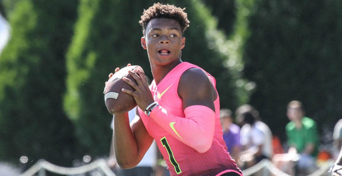 WATCH: Five-star QB Justin Fields shines at The Opening Finals