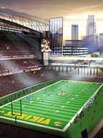 Minneapolis proposes new Vikings stadium, demolition of Metrodome -  Ballpark Digest