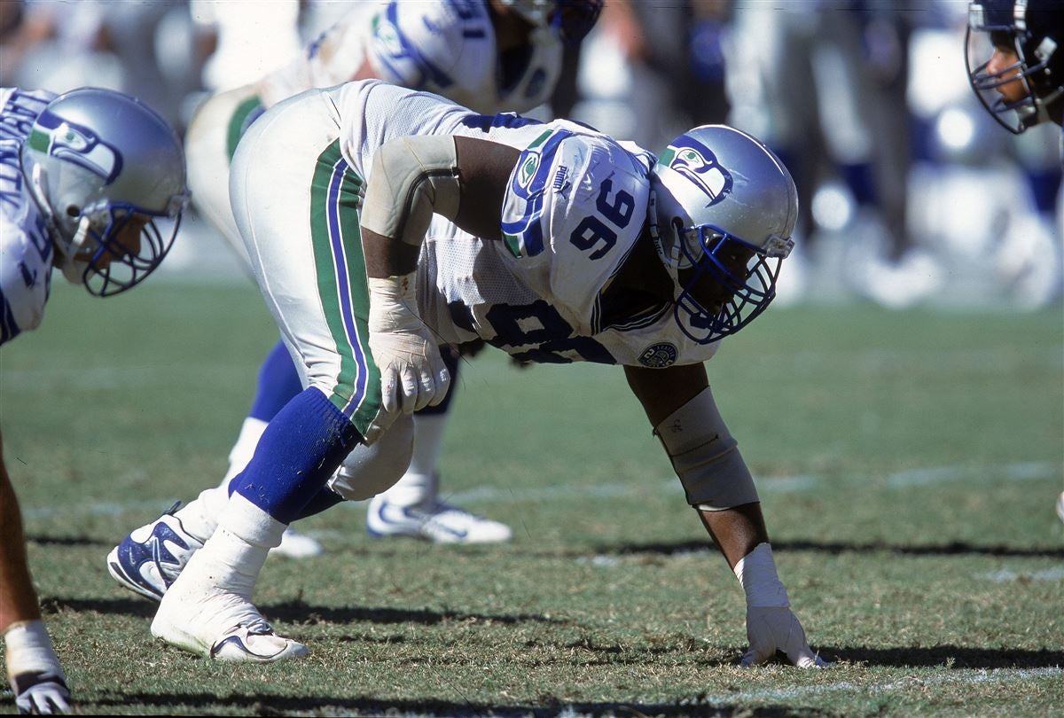 Cortez Kennedy Game Used Seattle Seahawks Helmet