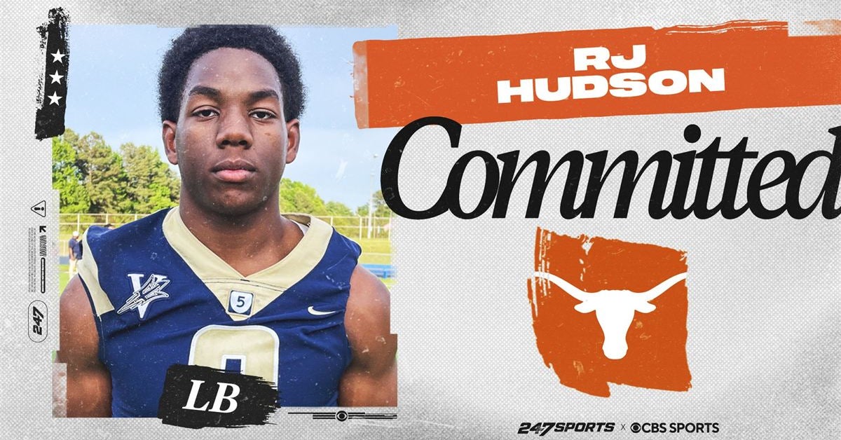 Texas completes elongated flip of RJ Hudson, who is first linebacker in ...
