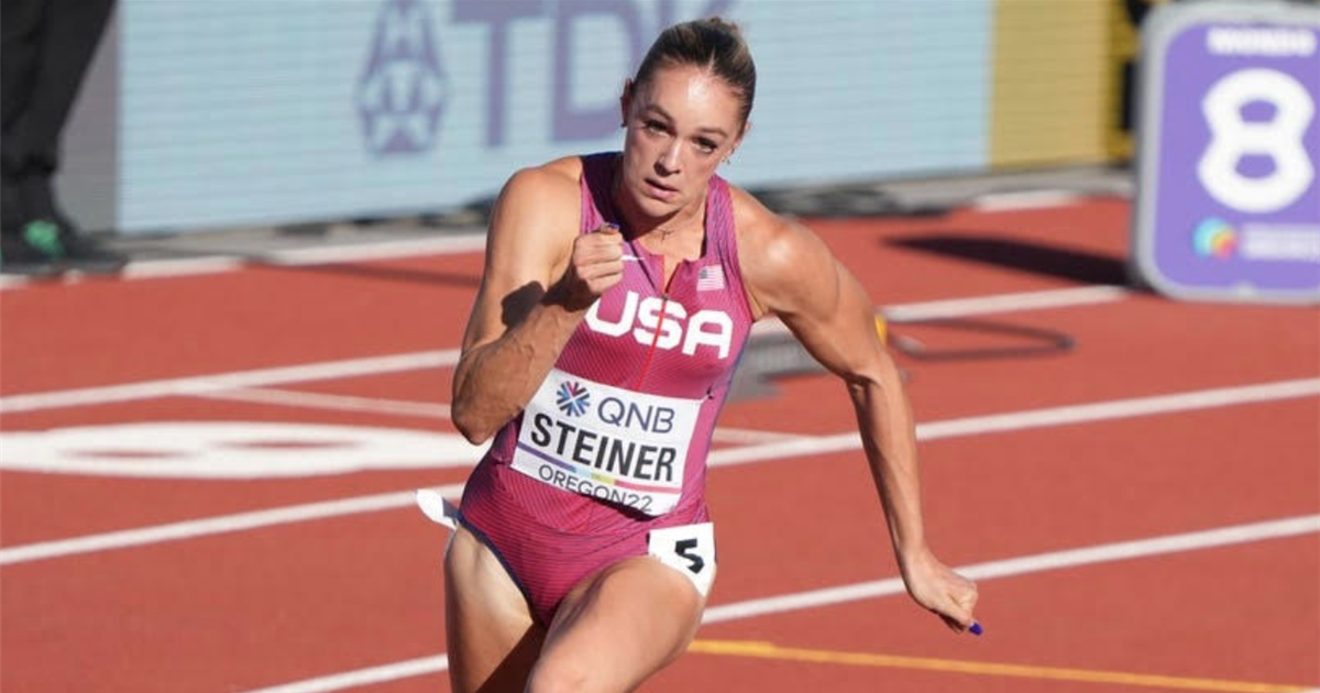 Watch Abby Steiner advances to 200m final at World Athletics Championships