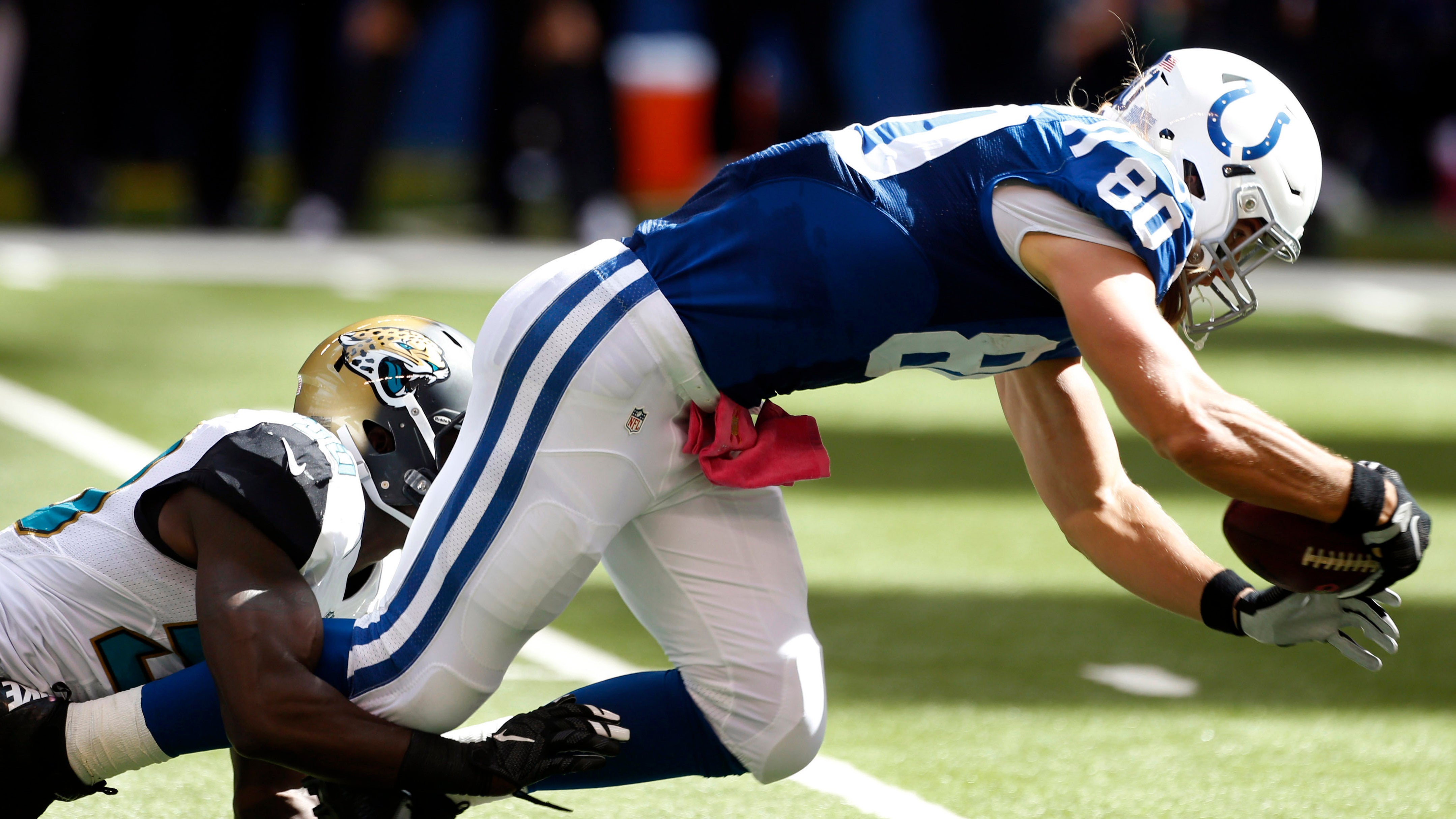 Colts WR T.Y. Hilton on Patriots double-teaming him: 'Good luck' 