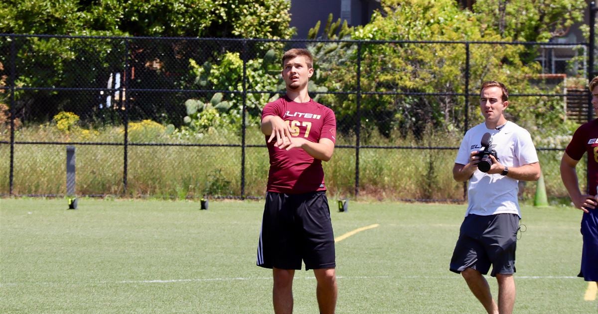 Video Oregon QB commit Jay Butterfield at the Oakland Elite 11