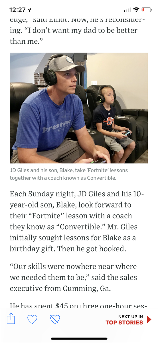 surprised nobody noticed in the wsj article - wsj fortnite article