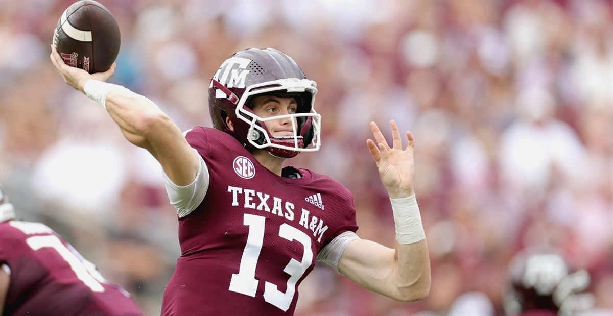 Texas A&M football Jimbo Fisher reviews QB Haynes King's Week 1
